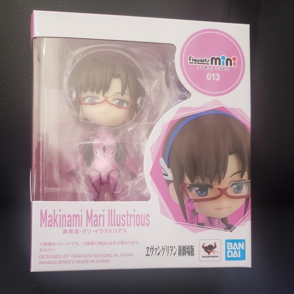 Neon Genesis Evangelion Mari Makinami Anime figuarts mini figure
